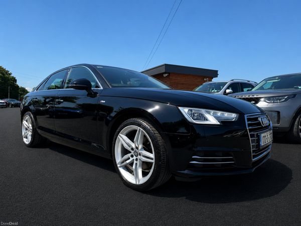 Audi A4 Saloon, Petrol, 2017, Black