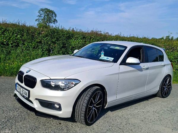 BMW 1-Series Hatchback, Diesel, 2017, White