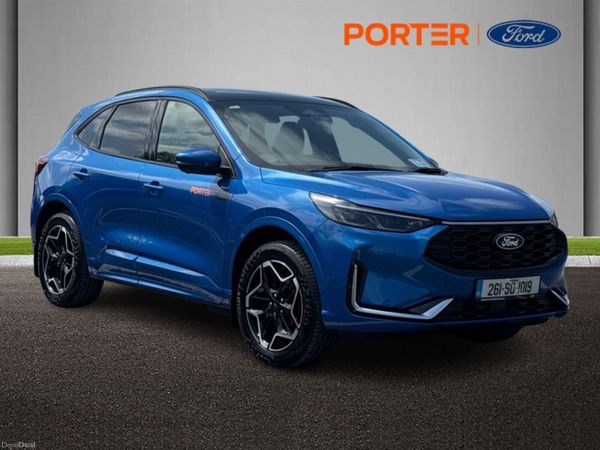 Ford Kuga SUV, Petrol Plug-in Hybrid, 2026, Blue