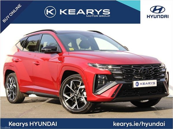 Hyundai Tucson SUV, Petrol Plug-in Hybrid, 2026, Red