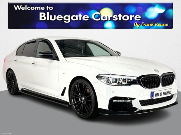 BMW 5-Series Saloon, Diesel, 2018, White