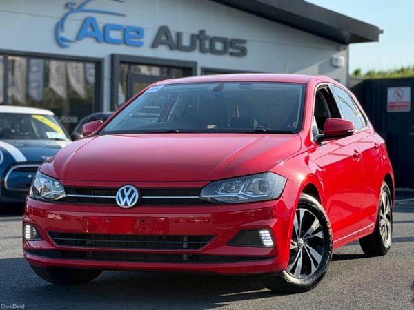 Volkswagen Polo Hatchback, Petrol, 2018, Red