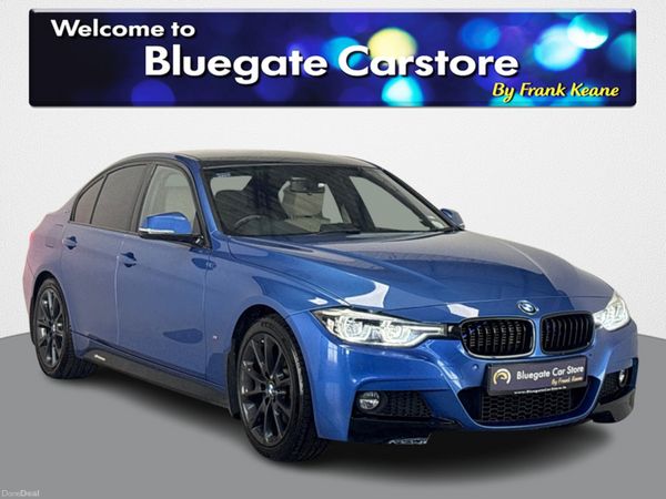 BMW 3-Series Saloon, Petrol Plug-in Hybrid, 2017, Blue