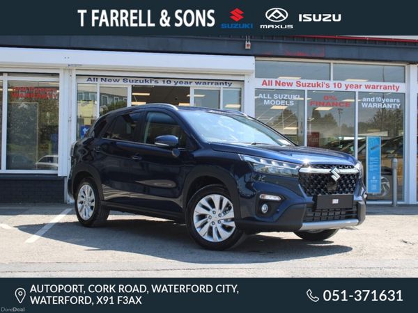 Suzuki SX4 S-Cross Hatchback, Petrol Hybrid, 2026, Blue