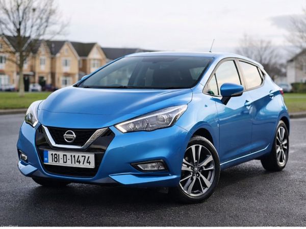 Nissan Micra Hatchback, Petrol, 2018, Blue