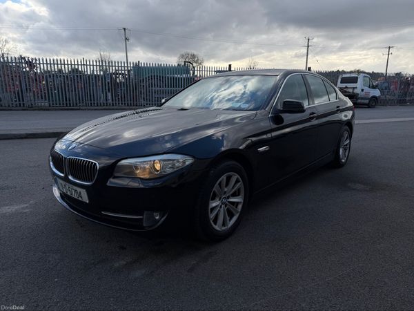 BMW 5-Series Saloon, Diesel, 2011, Black