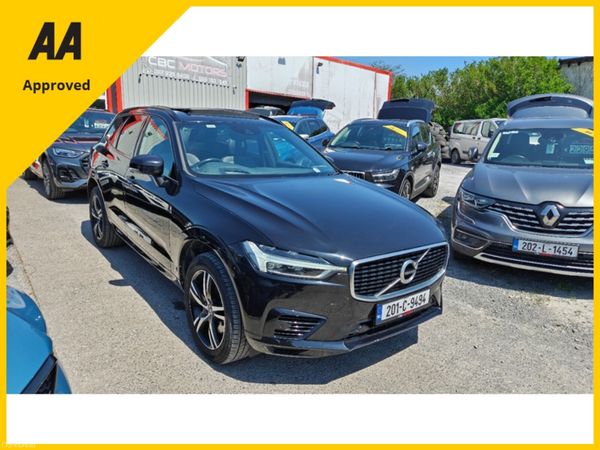 Volvo XC60 Estate, Petrol Plug-in Hybrid, 2020, Black