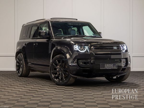 Land Rover Defender SUV, Petrol Plug-in Hybrid, 2022, Black