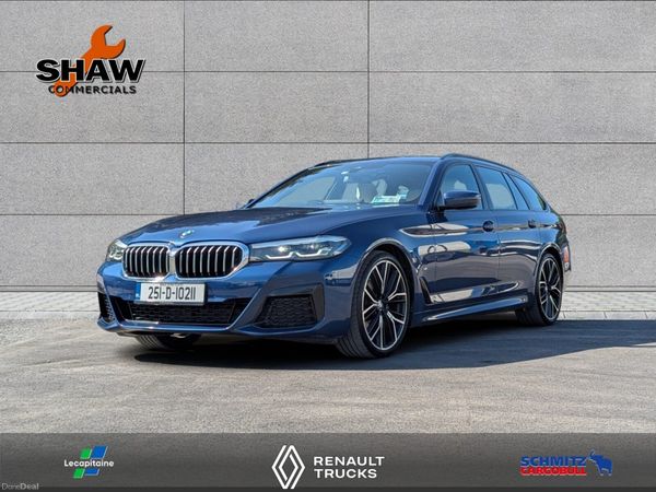 BMW 5-Series Estate/Jeep, Diesel, 2025, Blue