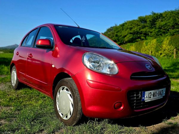 Nissan Micra Hatchback, Petrol, 2012, Red