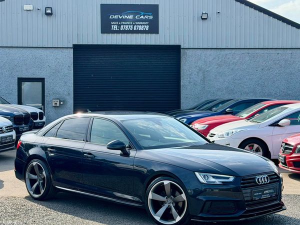 Audi A4 Saloon, Diesel, 2017, Blue