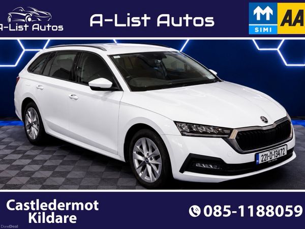 Skoda Octavia Estate, Diesel, 2022, White
