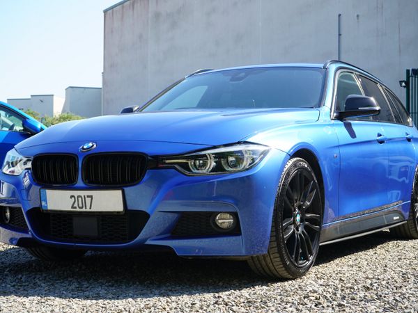 BMW 3-Series Estate, Diesel, 2017, Blue