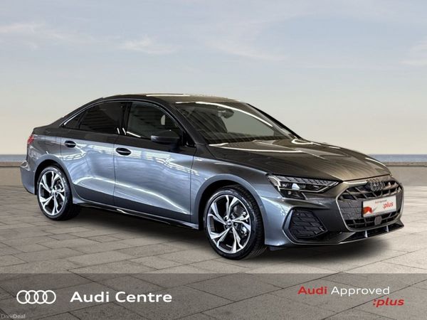 Audi A3 Saloon, Petrol, 2026, Grey