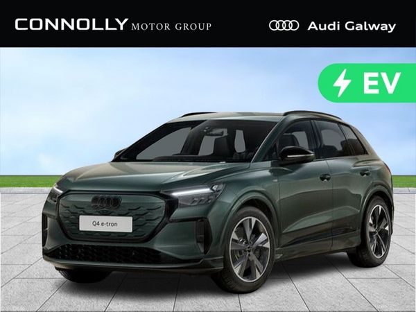 Audi Q4 e-tron SUV, Electric, 2026, Green