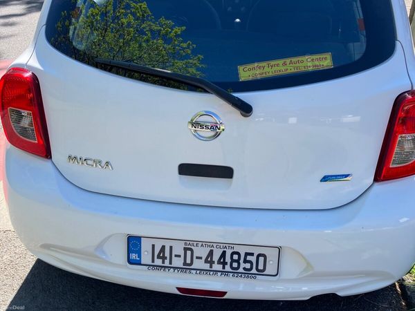 Nissan Micra Hatchback, Petrol, 2014, White
