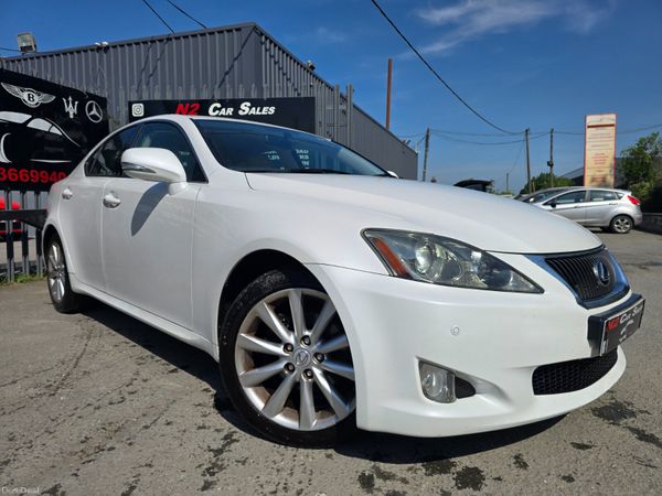 Lexus IS Saloon, Petrol, 2010, White