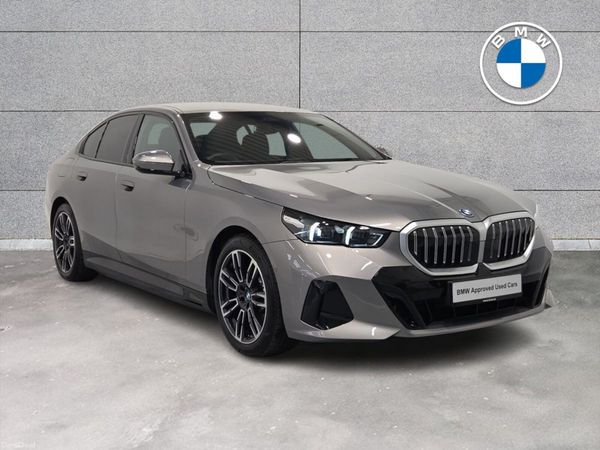 BMW 5-Series Saloon, Petrol Plug-in Hybrid, 2025, Grey