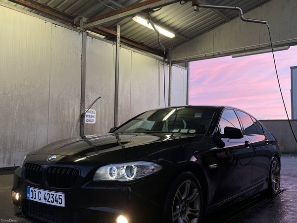 BMW 5-Series Saloon, Diesel, 2010, Black