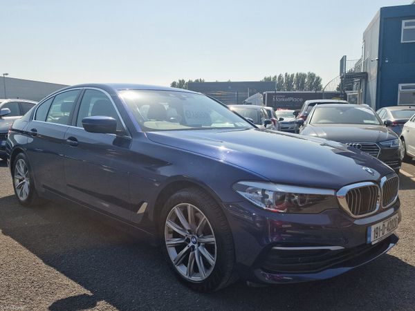 BMW 5-Series Saloon, Diesel, 2019, Blue