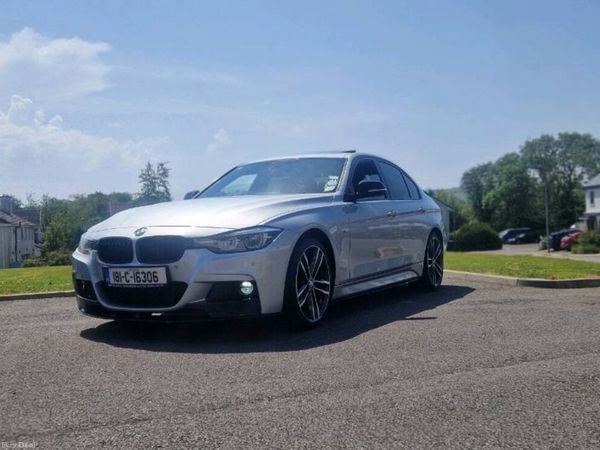 BMW 3-Series Saloon, Diesel, 2018, Silver