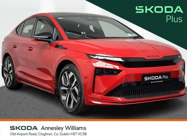 Skoda Enyaq Hatchback, Electric, 2026, Red