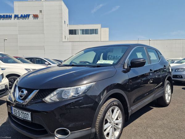 Nissan Qashqai Hatchback, Diesel, 2015, Black