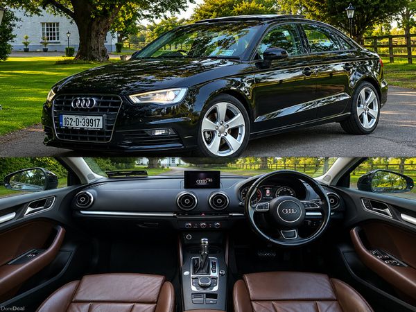 Audi A3 Saloon, Petrol, 2016, Black