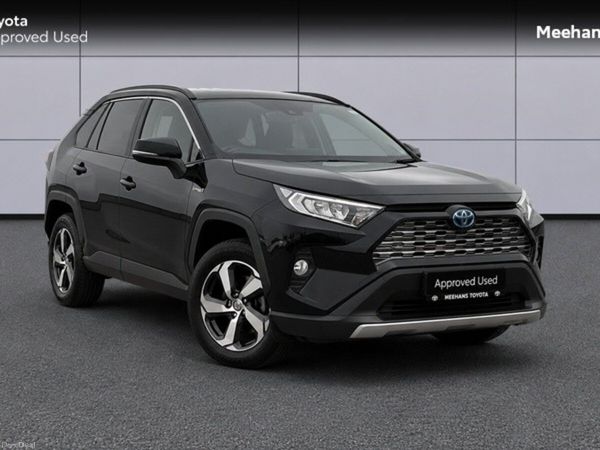 Toyota RAV4 SUV, Petrol Hybrid, 2021, Black