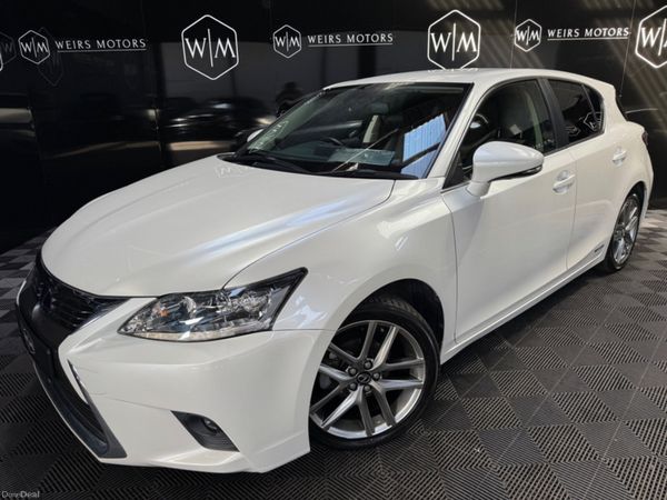 Lexus CT Hatchback, Petrol Hybrid, 2017, White