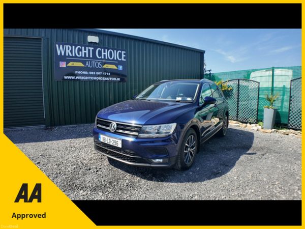 Volkswagen Tiguan SUV, Diesel, 2018, Blue