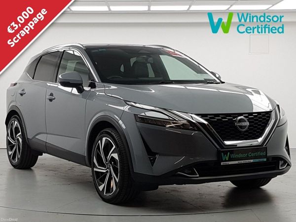Nissan Qashqai MPV, Petrol, 2022, Grey
