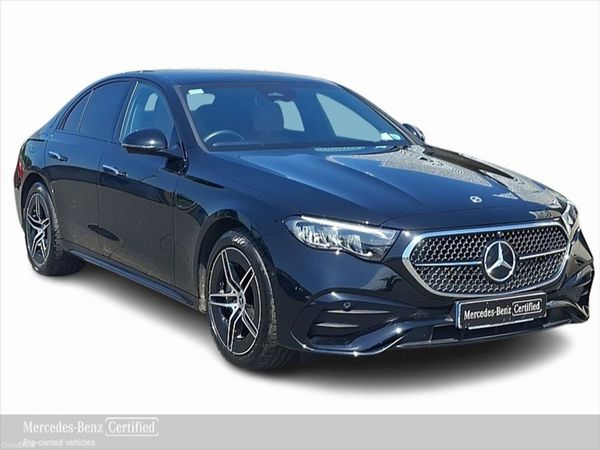 Mercedes-Benz E-Class Saloon, Diesel Plug-in Hybrid, 2024, Black