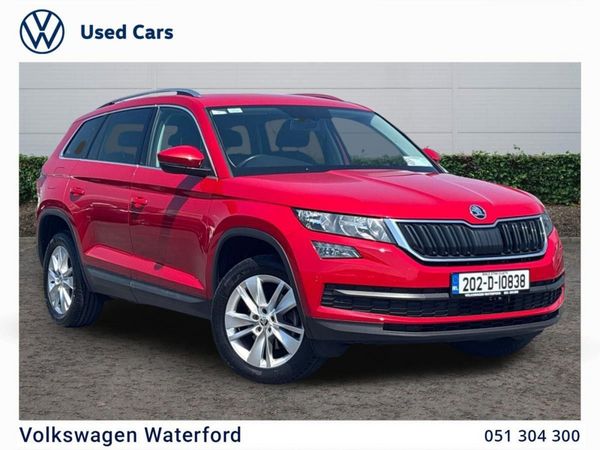 Skoda Kodiaq SUV, Diesel, 2020, Red