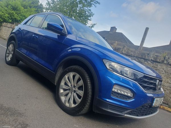 Volkswagen T-Roc SUV, Petrol, 2020, Blue