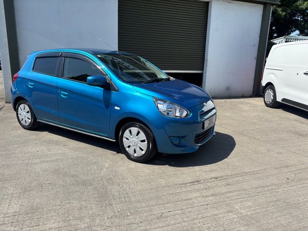Mitsubishi Mirage Hatchback, Petrol, 2013, Blue