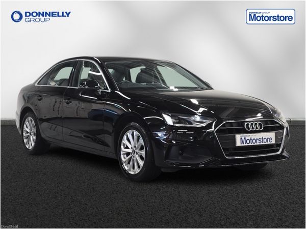 Audi A4 Saloon, Diesel, 2022, Black