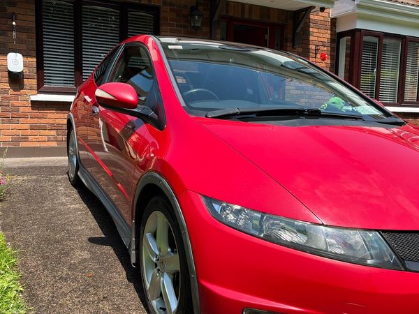 Honda Civic Hatchback, Petrol, 2008, Red