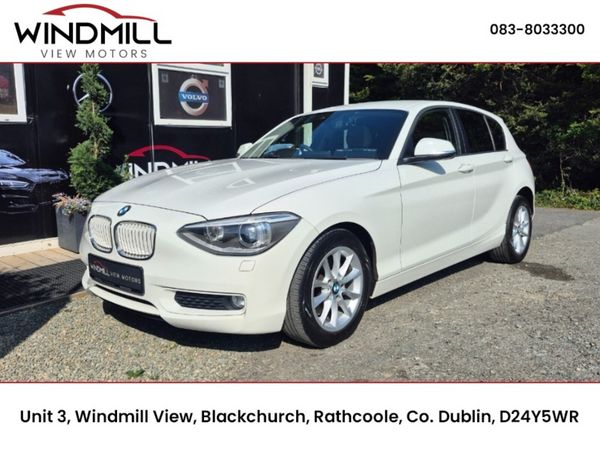 BMW 1-Series Hatchback, Diesel, 2015, White