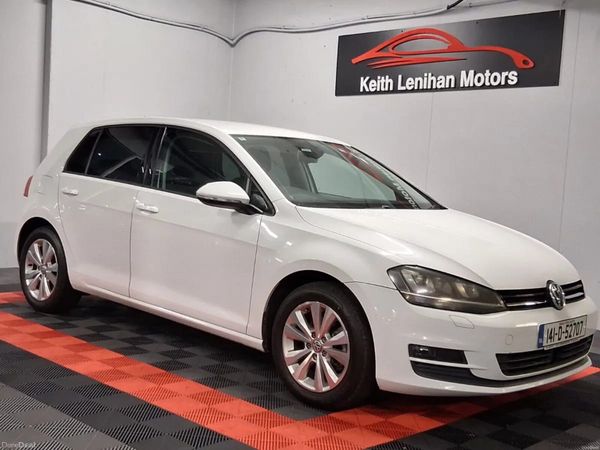 Volkswagen Golf Hatchback, Petrol, 2014, White