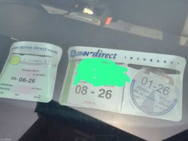 Audi A6 Saloon, Diesel, 2005, Blue