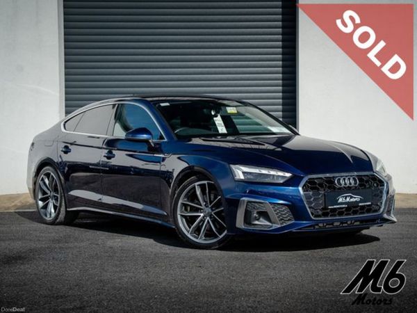 Audi A5 Hatchback, Diesel, 2020, Blue