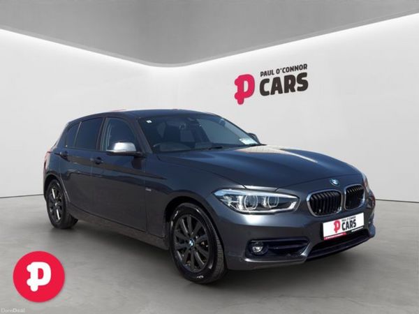 BMW 1-Series Hatchback, Diesel, 2017, Grey