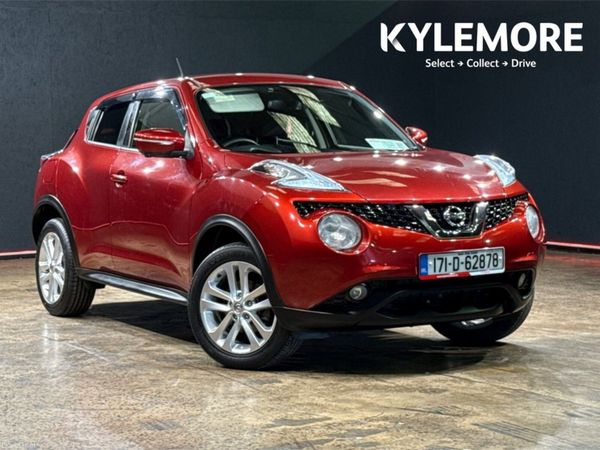 Nissan Juke Hatchback, Petrol, 2017, Red