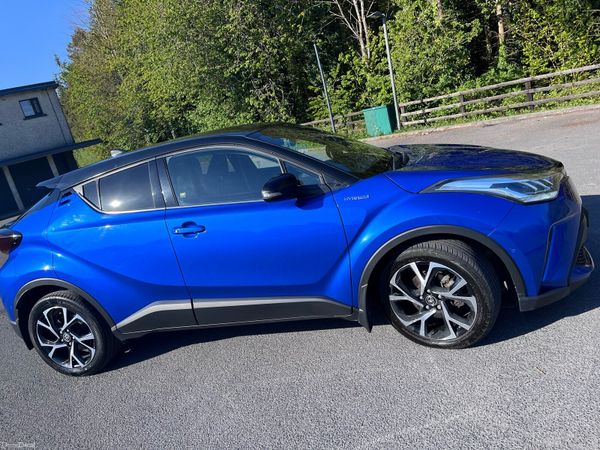 Toyota C-HR Hatchback, Petrol Hybrid, 2020, Blue