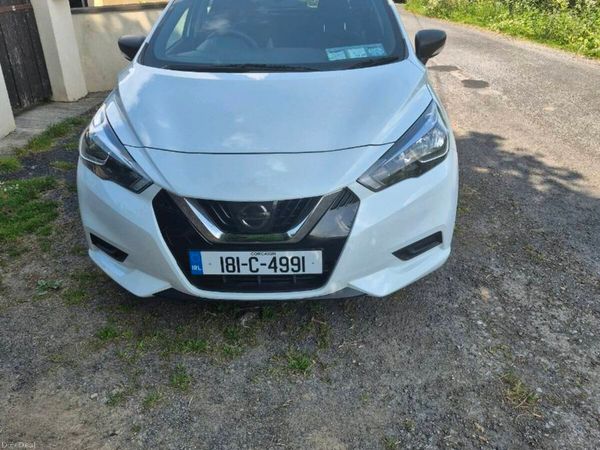Nissan Micra Hatchback, Petrol, 2018, White