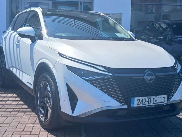 Nissan Qashqai MPV, Petrol Hybrid, 2024, White