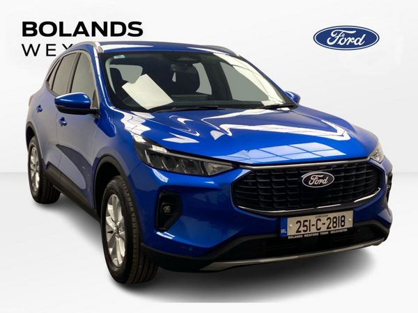 Ford Kuga SUV, Petrol Plug-in Hybrid, 2025, Blue