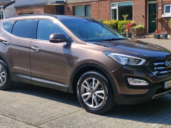 Hyundai Santa Fe SUV, Diesel, 2014, Brown