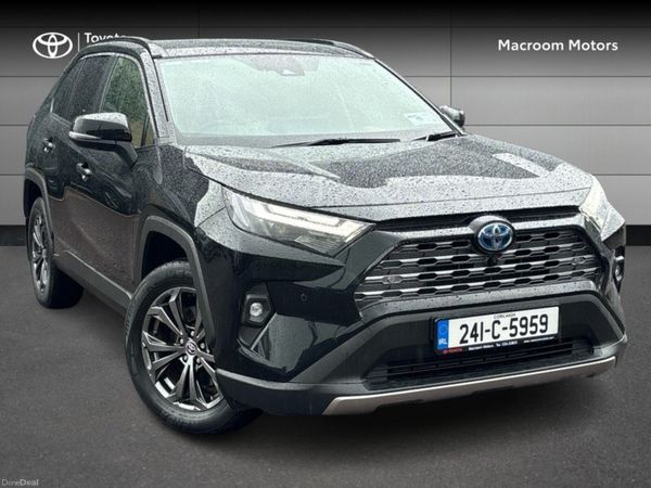 Toyota RAV4 SUV, Petrol Hybrid, 2024, Black